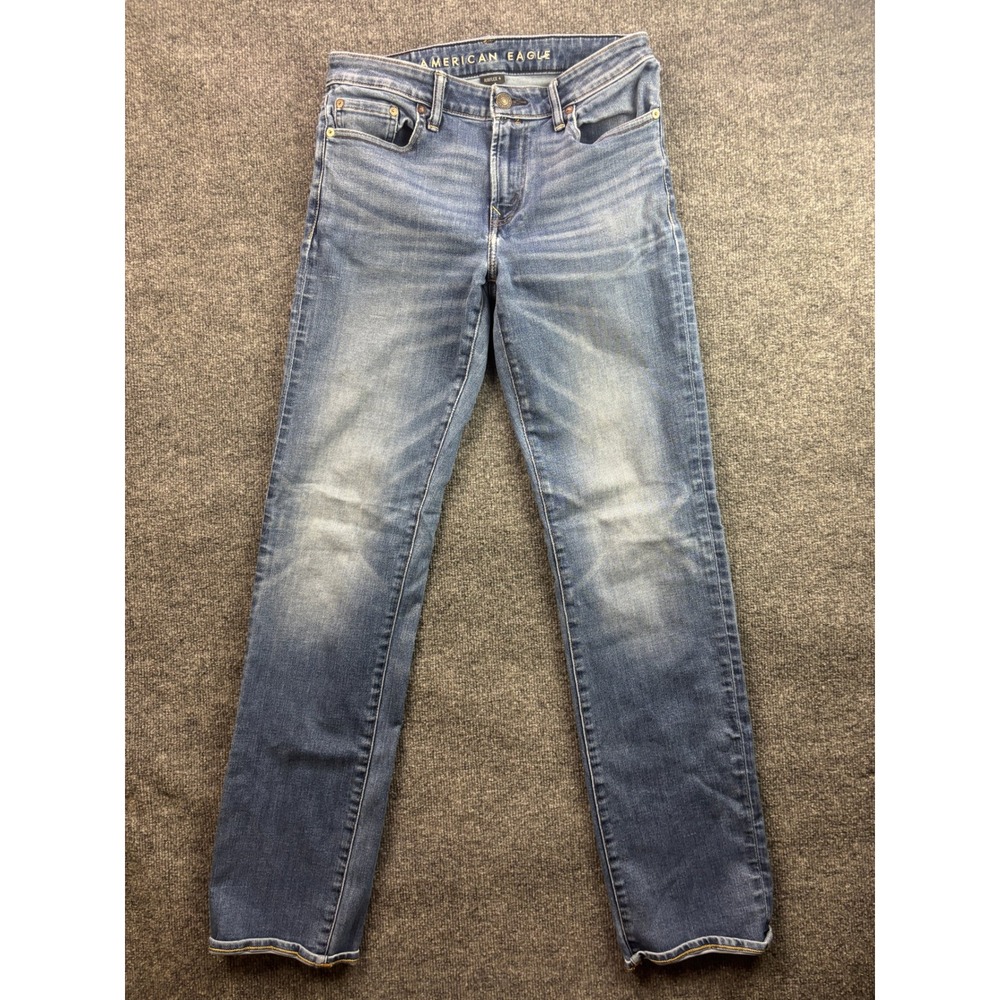 American Eagle Jeans Mens 31x32 Blue Original Bootcut Airflex+ Stretch Denim